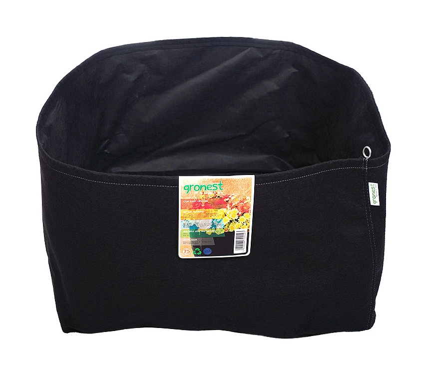 Gronest Stofftopf, Schwarz, 75 L | Blumentopf 4 Gronest Stofftopf, Schwarz, 75 L | Blumentopf – Bild 3