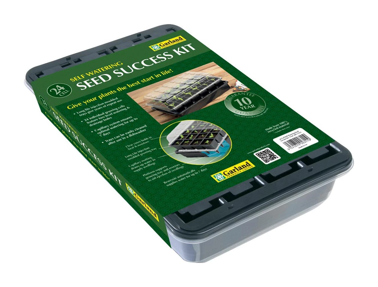 24 Töpfe Selbstbewässerungs -Anzuchtset | Anzuchtschalen Von Garland 3 24 Töpfe Selbstbewässerungs -Anzuchtset | Anzuchtschalen Von Garland