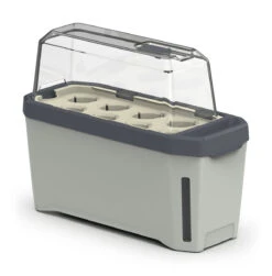 HARRY HERBS Kräutertopf Hellgrau | Kräutertöpfe Von Gusta Garden -Samenhaus Geschäft 560334 HARRY HERBS hellgrau 100B10 gg 0