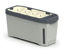 HARRY HERBS Hellgrau Ohne Haube | Kräutertöpfe Von Gusta Garden -Samenhaus Geschäft 560335 HARRY HERBS hellgrau ohne Haube 100B20 gg 0