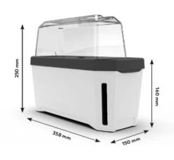 HARRY HERBS Kräutertopf Weiß | Kräutertöpfe Von Gusta Garden -Samenhaus Geschäft 560336 HARRY HERBS weiss 102B10 gg 9