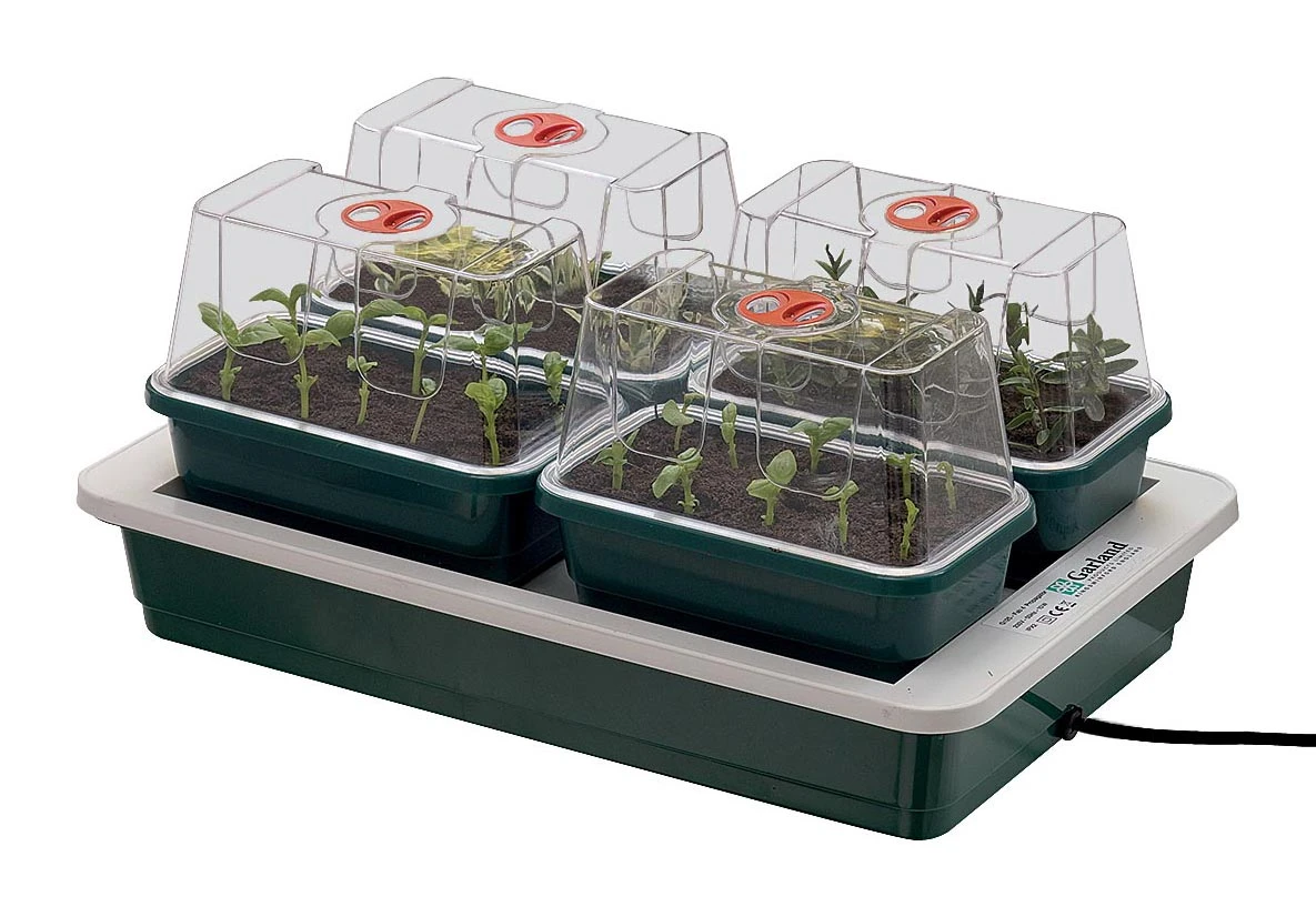 38,5 X 24 X 17,5 Cm Elektrisches Zimmergewächshaus Fab 4 (4 Stück) | Zimmergewächshaus Von Garland 4 38,5 X 24 X 17,5 Cm Elektrisches Zimmergewächshaus Fab 4 (4 Stück) | Zimmergewächshaus Von Garland – Bild 2