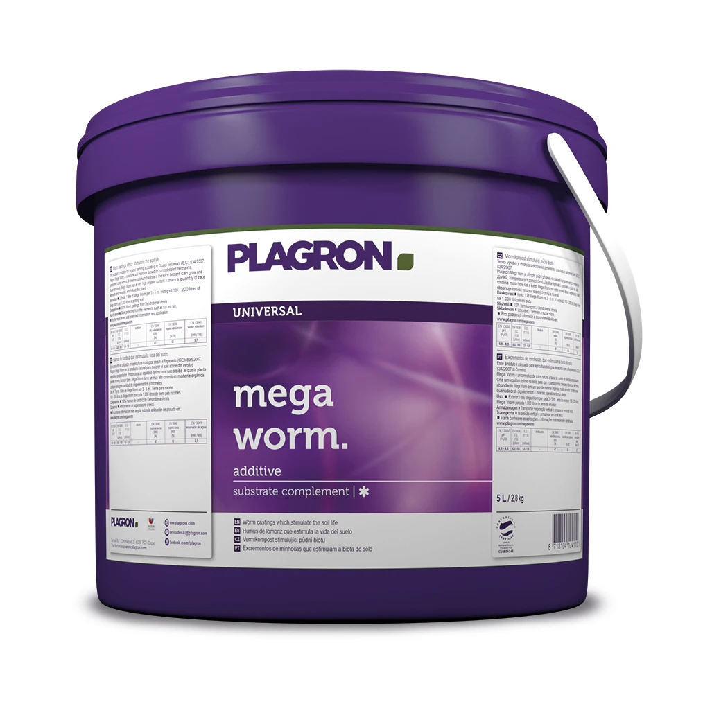 Plagron Mega Worm, 5 L | Bodenverbesserer 3 Plagron Mega Worm, 5 L | Bodenverbesserer
