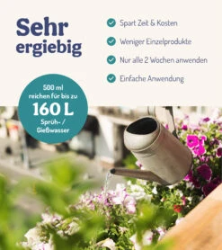 BalkonWunder - Für Topf- & Kübelpflanzen (500 Ml) | Pflanzenstärkungsmittel Von DeNatura 17 BalkonWunder - Für Topf- & Kübelpflanzen (500 Ml) | Pflanzenstärkungsmittel Von DeNatura -Samenhaus Geschäft 561630 BalkonWunder Fuer Topf und Kuebelpflanzen 500 ml DN 1021 4