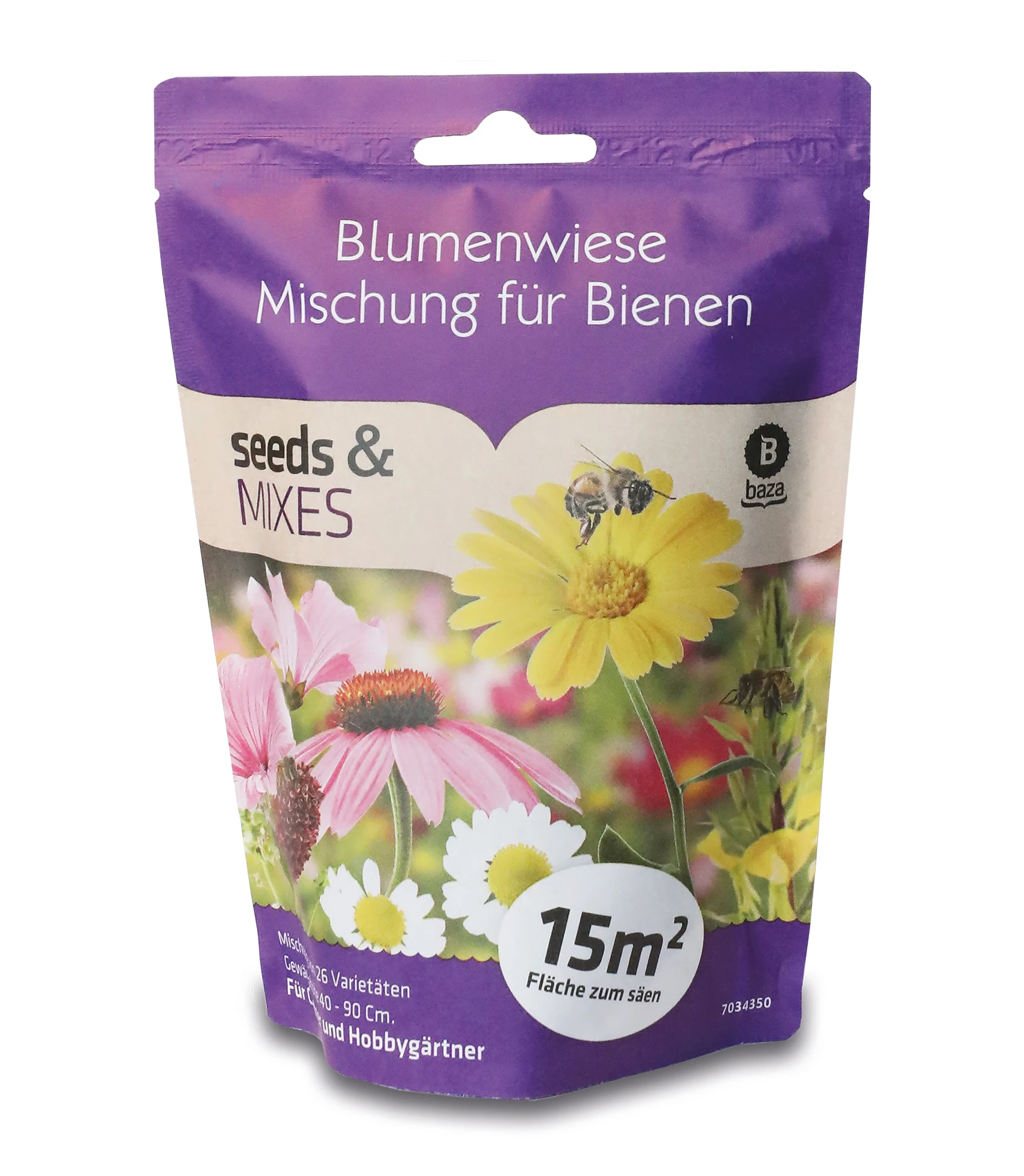 Blumenwiese Mischung Für Bienen (15 M²) | Bienenwiese Von Baza 3 Blumenwiese Mischung Für Bienen (15 M²) | Bienenwiese Von Baza