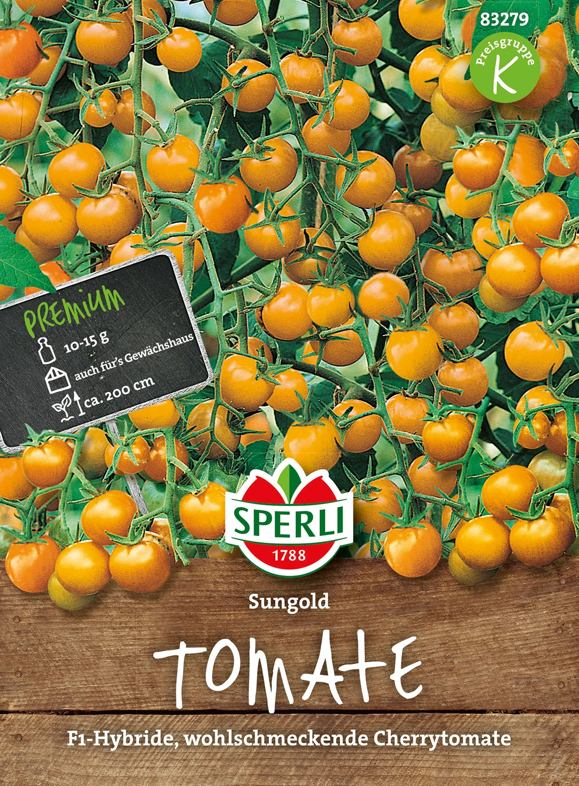 Tomate Sungold F1-Hybride | Tomatensamen Von Sperli 4 Tomate Sungold F1-Hybride | Tomatensamen Von Sperli – Bild 2