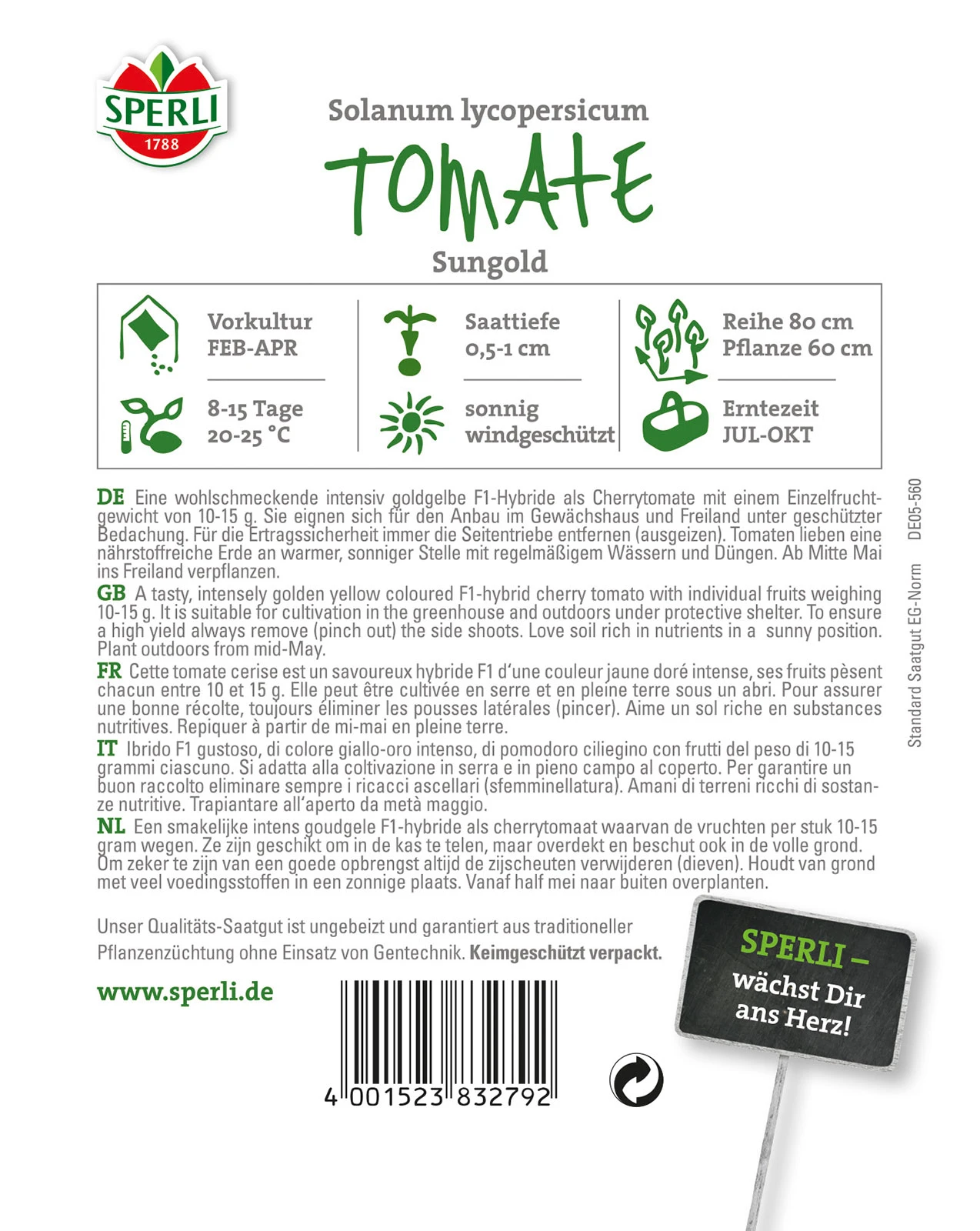Tomate Sungold F1-Hybride | Tomatensamen Von Sperli 3 Tomate Sungold F1-Hybride | Tomatensamen Von Sperli