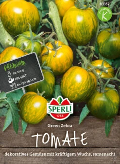 Tomate Green Zebra | Tomatensamen Von Sperli